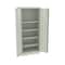 Tennsco Welded Standard Slim Storage Cabinet, 30"Wx18"Dx72"H, Light Grey 721830-LGY - alternate 1